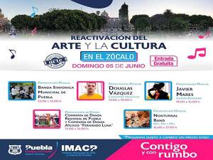 Música y danza este fin de semana en el corazón de Puebla