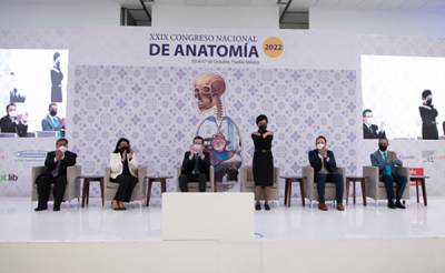 Rectora de la BUAP inaugura Congreso Nacional de Anatomía