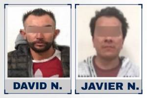 Policía de Puebla aseguró a sujetos con vehículos robados