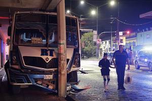 Accidentes del transporte público aumentan139% en Puebla capital