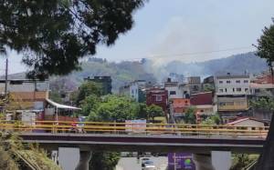 Incendio afecta cuatro hectáreas en bosque de Huauchinango