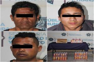 Cayeron cuatro ladrones en diversas colonias de Puebla