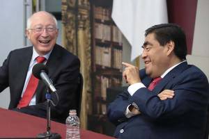 Puebla ofrece seguridad a la inversión extranjera: MBH a embajador de EU en México