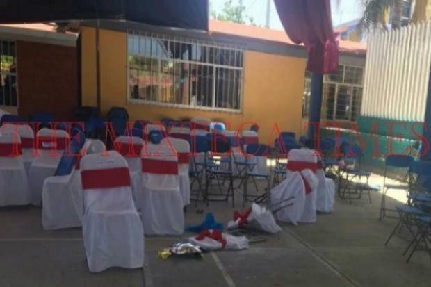 FGE: 4 muertos tras balacera en primaria de la Mixteca de Puebla
