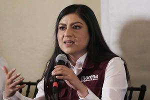 Claudia Rivera promete cobertura universal de alumbrado público en el municipio de Puebla
