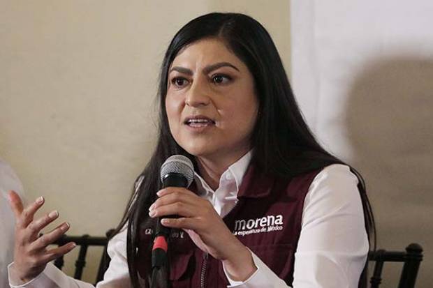 Claudia Rivera promete cobertura universal de alumbrado público en el municipio de Puebla