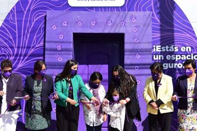 Ayuntamiento de Puebla inaugura Puerta Violeta, espacio seguro para mujeres violentadas