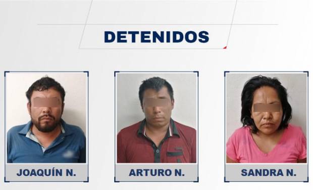 Rescatan a mujer secuestrada en Puebla y detienen a tres plagiarlos en Veracruz