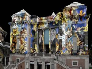 El video mapping del Museo del Prado