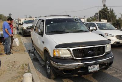 Falleció tras ser golpeado por un muelle en la autopista Puebla-Orizaba