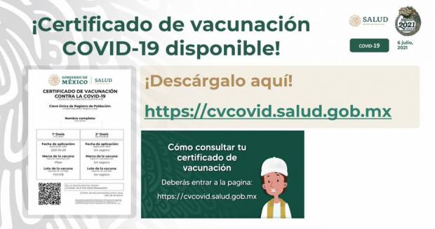 Así se tramita el certificado de vacunación COVID