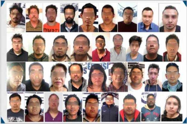 Fiscalía de Puebla registra más de 300 detenciones por diversos delitos