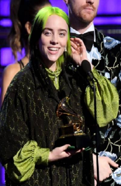 Billie Eilish se llevó la noche de los Grammy 2020