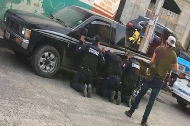 Levantaron a once policías y luego los liberan en Juan Galindo, Puebla