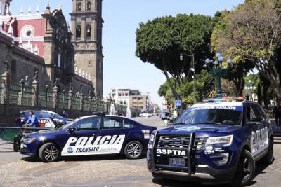 Blindará SSC el Centro Histórico de Puebla con más de 100 elementos policiales