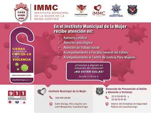 Instituto Municipal de la Mujer de Cuautlancingo mantiene atención a la ciudadanía