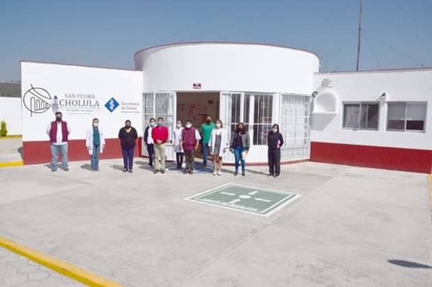 Mejoran condiciones en materia de Salud en juntas auxiliares de San Pedro Cholula