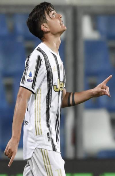 Juventus gana 3-1 al Sassuolo con goles de Cristiano y Dybala