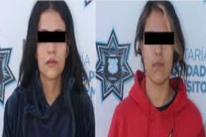 Mujeres narcomenudistas fueron capturadas en Arboledas de Loma Bella