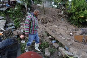 FOTOS: Así fue el deslave del cerro que mató a siete personas en Santo Tomás Chautla
