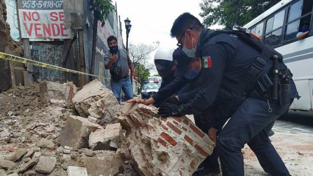 Ya son 7 muertos en Oaxaca por el sismo