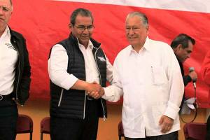 Melquiades Morales ofrece su apoyo en Ciudad Serdán a Jiménez Merino