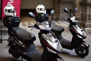 Ayuntamiento de Puebla adquiere motos eléctricas para la atención exprés de semáforos