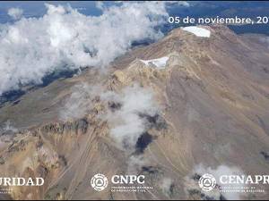 Sin actividad ninguno de los siete cráteres del volcán Iztaccíhuatl
