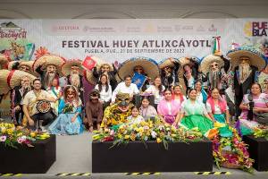 FOTOS: Recibe Barbosa convite al Festival Huey Atlixcáyotl 2022