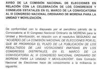 Morena, sin fecha para elección de líderes estatales