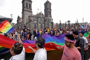FOTOS. Realiza marcha la comunidad LGBTTTI en Puebla