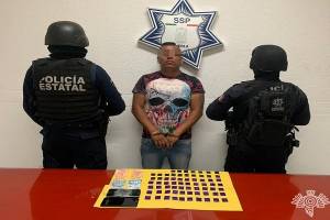 Vendedor de droga de &quot;El Grillo&quot; y &quot;La Patrona&quot; fue capturado en Puebla