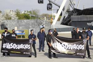 #VasosVacíos: Trabajadores de bares y centros nocturnos piden reapertura en Puebla