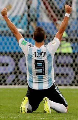 Gonzalo Higuaín se despidió de la selección de Argentina