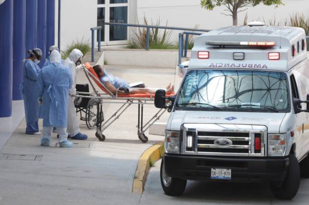 Más de mil hospitalizados por COVID en Puebla; van 2 mil 236 muertos y 17 mil 513 positivos