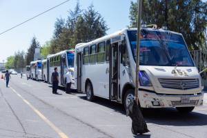 En contingencia, no hay tarifa estudiantil en transporte de Puebla