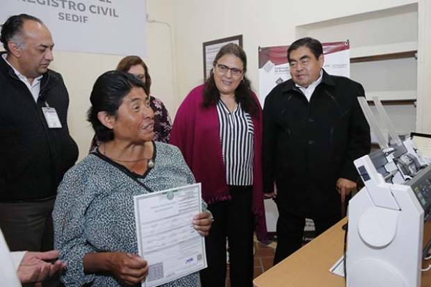 Puebla contará con sistema digital para trámite de actas de Registro Civil: Miguel Barbosa