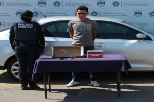 Ladrones de vehículos fueron detenidos tras persecuciones en Puebla