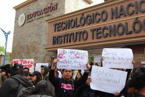 Tecnológico de Puebla, BINE y UVP se unen a reclamos de justicia por asesinato de universitarios
