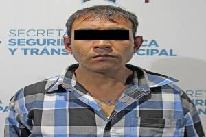 Policía detuvo a asaltante de una gasolinera en Puebla