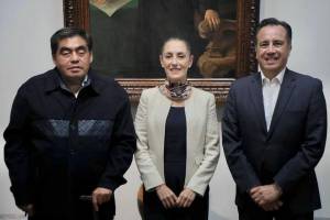 Barbosa se reúne con Sheinbaum y Cuitláhuac García