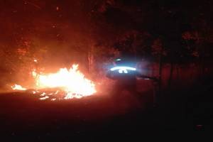 Incendio en el cerro zapotecas alertó a vecinos de San Pedro Cholula