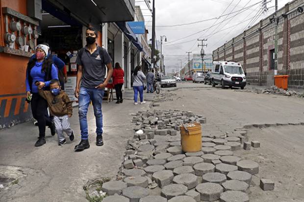 Ayuntamiento de Puebla repondrá adoquines en calles del Centro Histórico