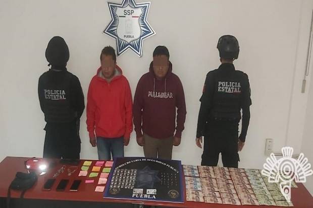 SSP Puebla detiene a dos narcomenudistas más de la banda de &quot;La Patrona&quot;