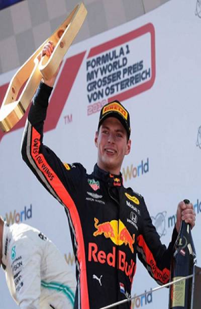 Max Verstappen se adjudicó el Gran Premio de Austria