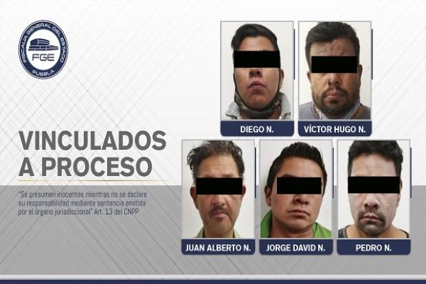 Plagiarios que amputaron dedos a su víctima fueron vinculados a proceso en Puebla