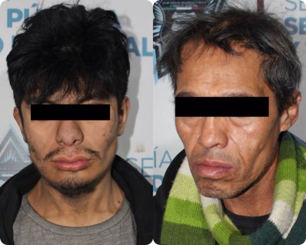 Detienen a dos sujetos con marihuana y cocaína en la colonia La Loma