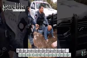 Se investigará abuso policial contra anciano en Huauchinango