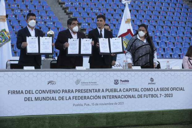 Puebla será la sede del Mundial de Futbol 7 en 2023