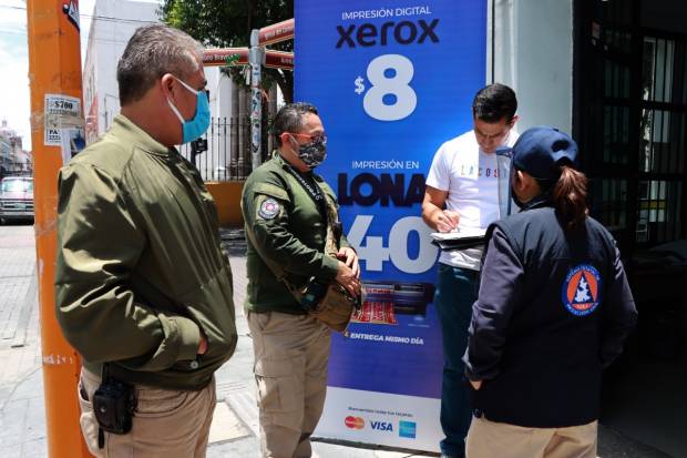 Segob ha clausurado 107 negocios por incumplir decretos contra COVID en Puebla